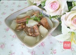 腊排骨萝卜汤的做法图解10