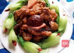 香菇滑蒸鸡的做法图解7