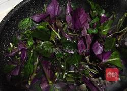 清炒紫贝菜的做法图解3