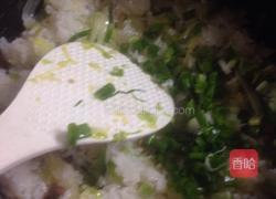 荞头包菜饭的做法图解15