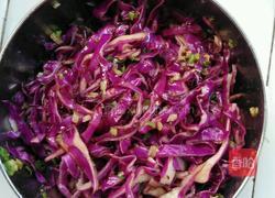 凉拌紫包菜的做法图解5