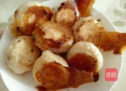 青蒜猪肉水煎包的做法图解4