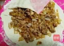 洋葱肉饼的做法图解9