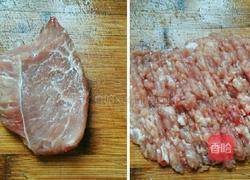 娃娃菜丸子汤的做法图解1