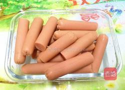 紫薯火腿肠花卷的做法图解4