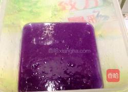 紫薯火腿肠花卷的做法图解5