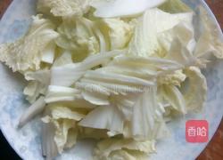 白菜炒木耳的做法图解2