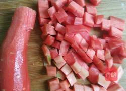 肉丁炒豌豆的做法图解3