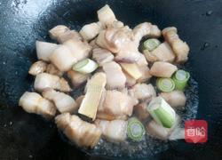 红烧肉炖干豆角的做法图解6