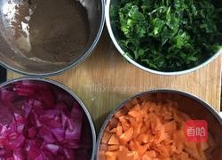 彩色饺子的做法图解2