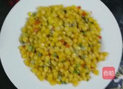 炒玉米粒的做法图解6