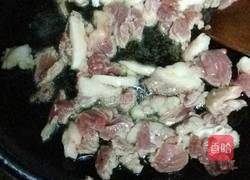 蒜苔炒牛肉的做法图解3