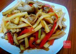 酸炒猪肚的做法图解5