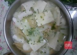 白菜鱼丸汤的做法图解6