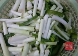 大蒜炒干丝的做法图解1