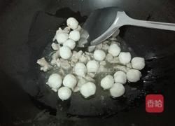 龙口粉丝炒肉丸子的做法图解6