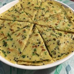 葱香鸡蛋芝麻饼的做法[图]
