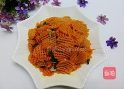 清炒胡萝卜的做法图解7