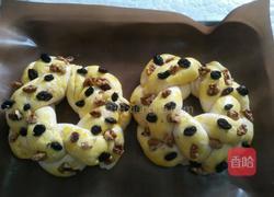 圣诞花环面包的做法图解12