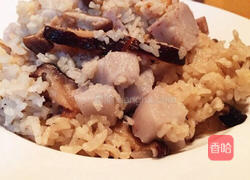 香菇芋头米饭的做法图解5