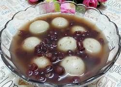 红豆沙煮汤圆