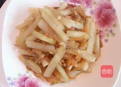 蒜蓉虾米炒芥菜头的做法图解11