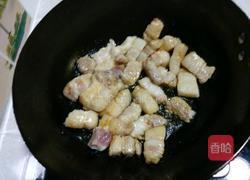 五花肉炖干豆角的做法图解6