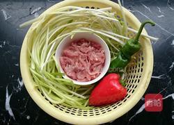 韭黄炒肉丝的做法图解1