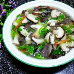 香菇鸭血靓汤的做法[图]