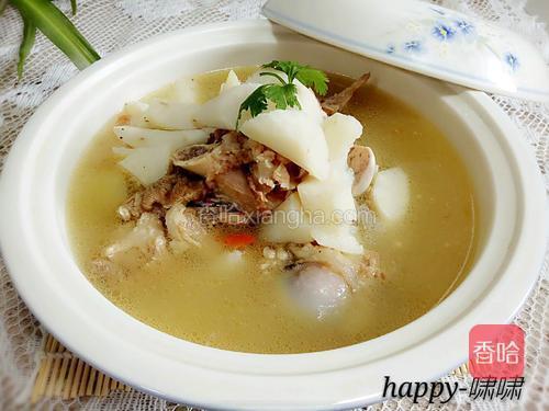 汤真的很美味。这是成品图。有没有食欲阿！