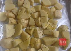 蒜香黑椒烤鸡腿的做法图解4