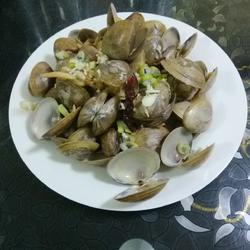 蒜蓉蚝油蚬子的做法[图]