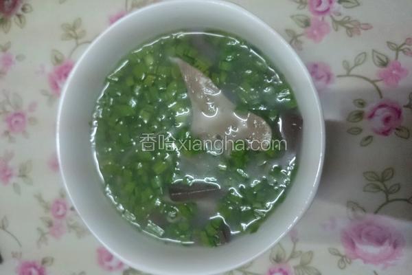 鸭血羊杂汤