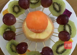 水果圣诞树的做法图解8