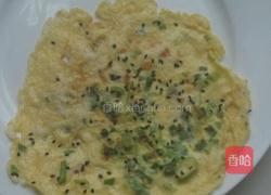 鸡蛋黑芝麻蛋卷的做法图解10