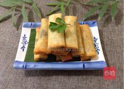 豆沙春卷的做法图解6