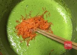 菠菜汁鸡蛋饼的做法图解5
