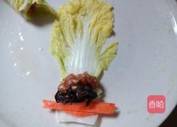 娃娃菜卷的做法图解3