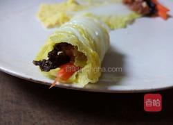 娃娃菜卷的做法图解4