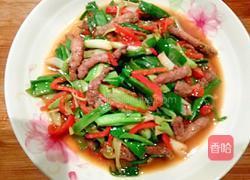 大蒜牛肉丝的做法图解6