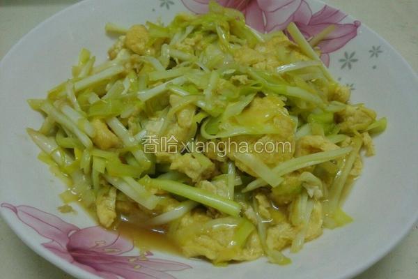 韭黄炒鸡蛋