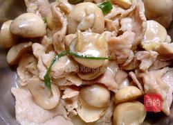 草菇炒瘦肉的做法图解8