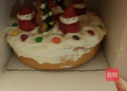 彩虹圣诞蛋糕的做法图解11