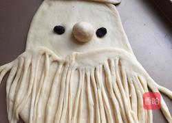 圣诞老人面包的做法图解8