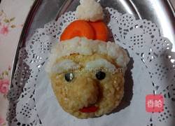 圣诞老人饭团的做法图解8