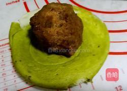 抹茶绿豆酥的做法图解17