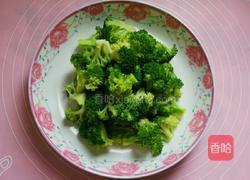 彩椒肉沫炒西兰花的做法图解4