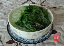 豌豆尖粉丝汤的做法图解9