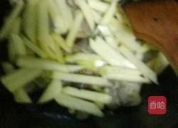 茄子干土豆条炒牛肉的做法图解7