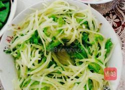 土豆丝炒青椒的做法图解5